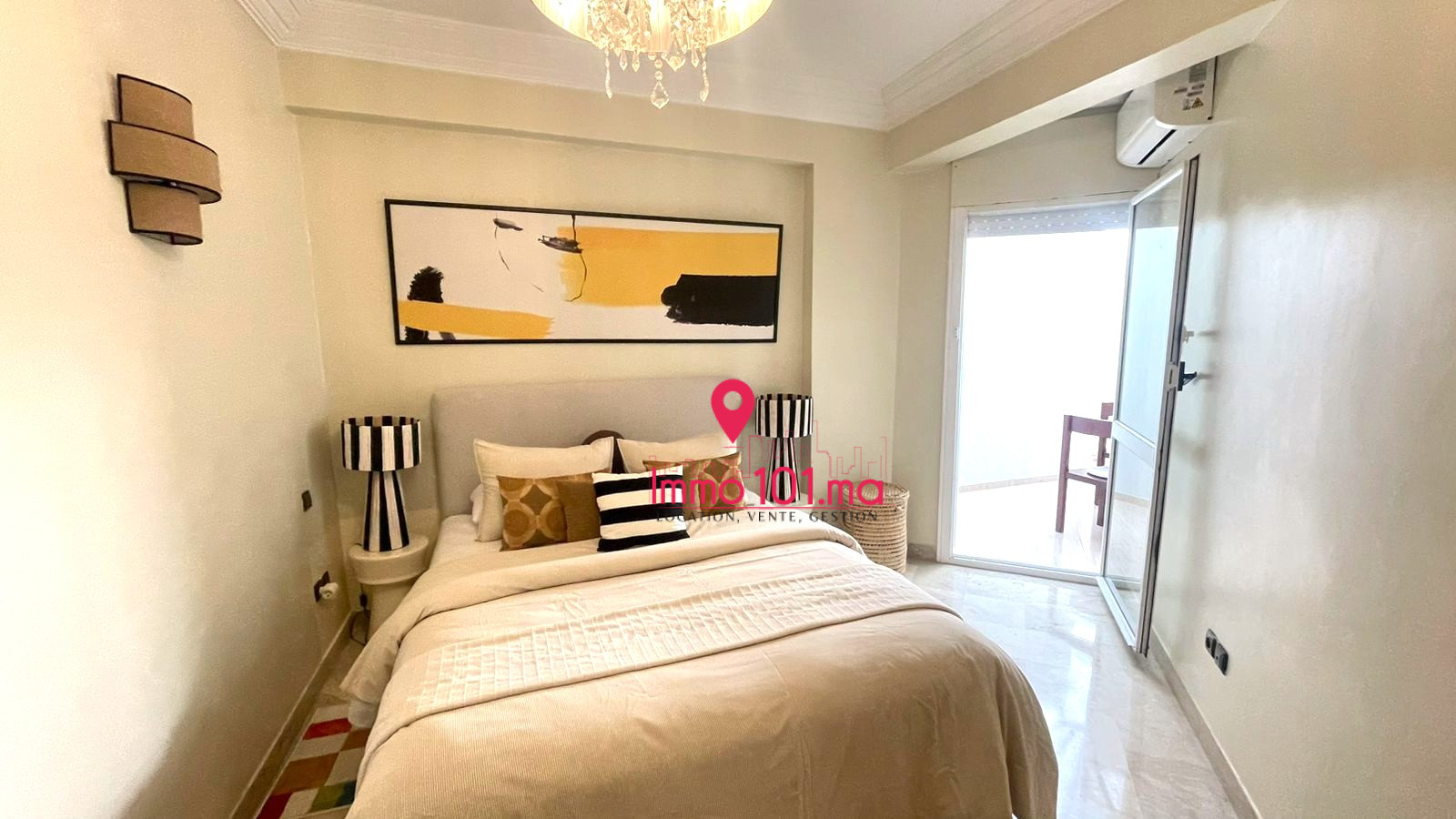 Location appartement meublé à l’Agdal SILAM2276
